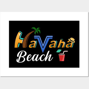 Havana Beach Posters and Art